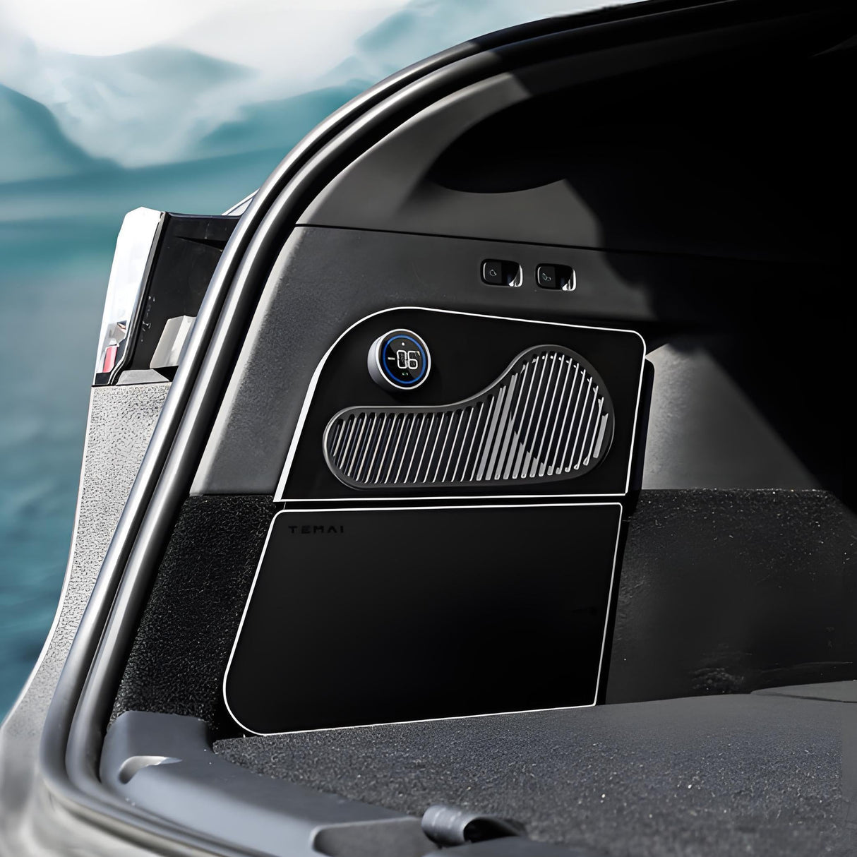 TESERY Rear Trunk On-Board Refrigerator for Model Y (5 Seaters)