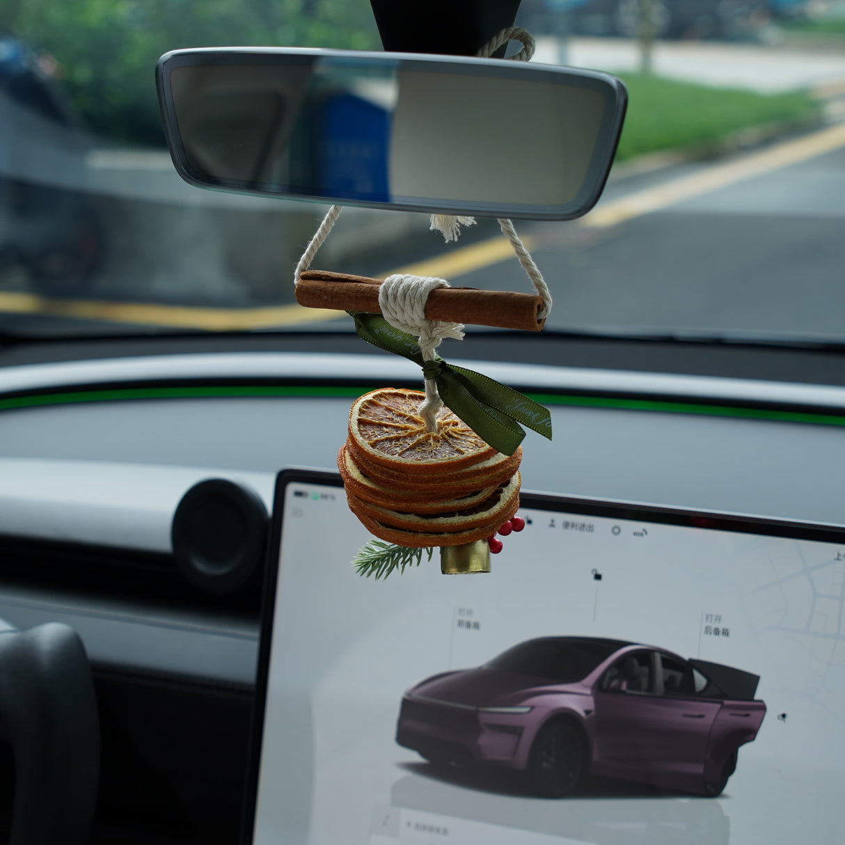 Car Orange Scent Christmas Ornament 丨Universal Hanging Design