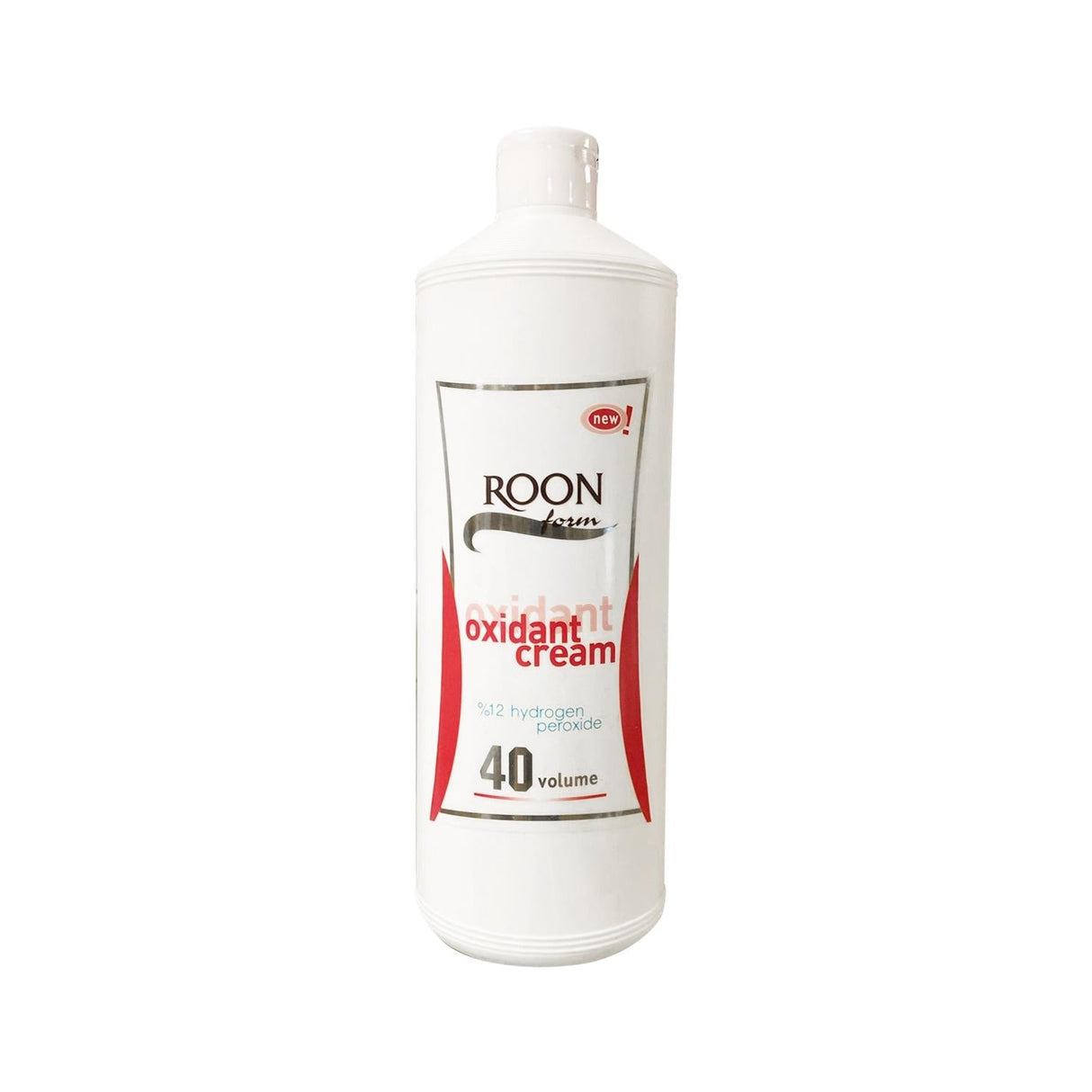 Roon Form 40 Volume Hair Oxidizer Cream - 1000ml, Professional Hair Coloring & Bleaching Developer
