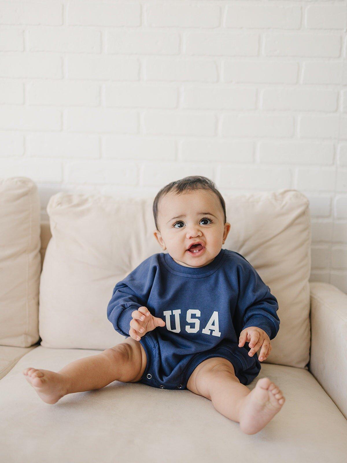 Mameluco sudadera EE. UU. - más colores
