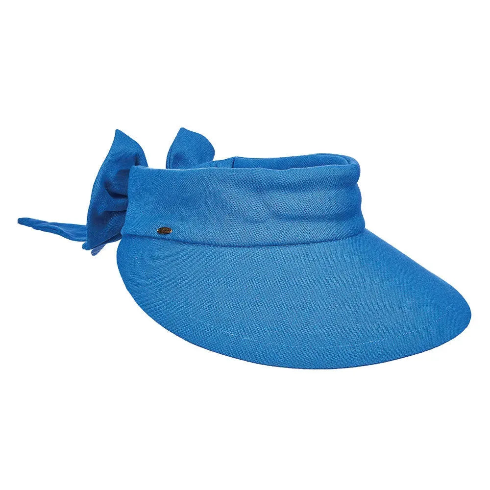 Visera Scala Cotton Bow - Visera para mujer