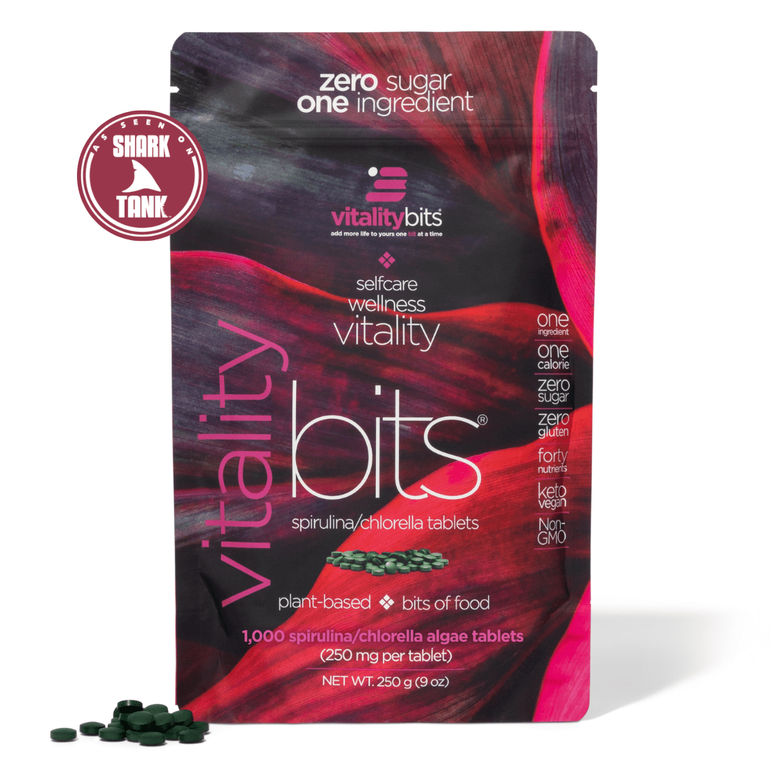 VITALITYbits® Spirulina/Chlorella | Large Bag