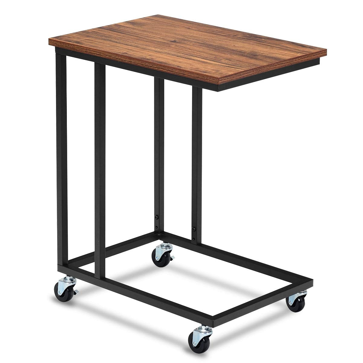 Soporte para portátil, sofá, mesa auxiliar móvil multiuso