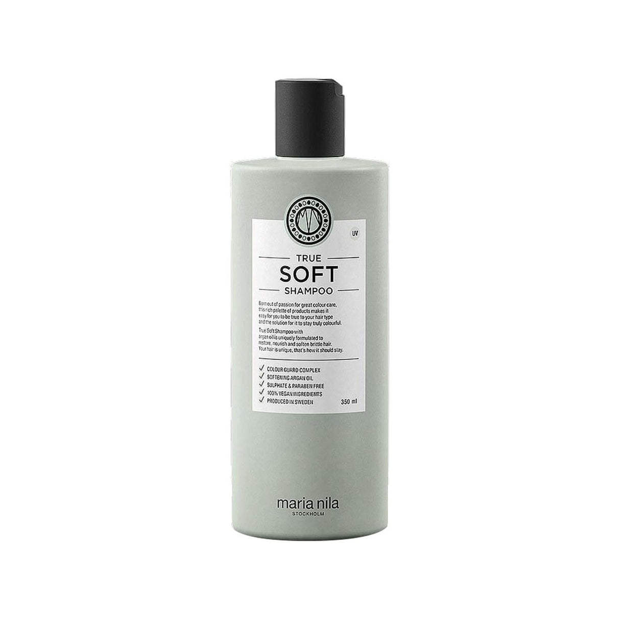 Maria Nila True Soft Sulfate-Free Moisturizing Shampoo for Dry or Damaged Hair - 11.87 fl oz