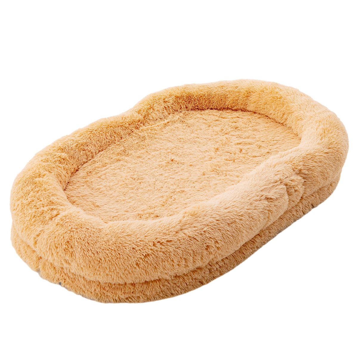 Cama Lavable y Esponjosa para Perros (Humanos) con Manta Suave y Almohada Mullida
