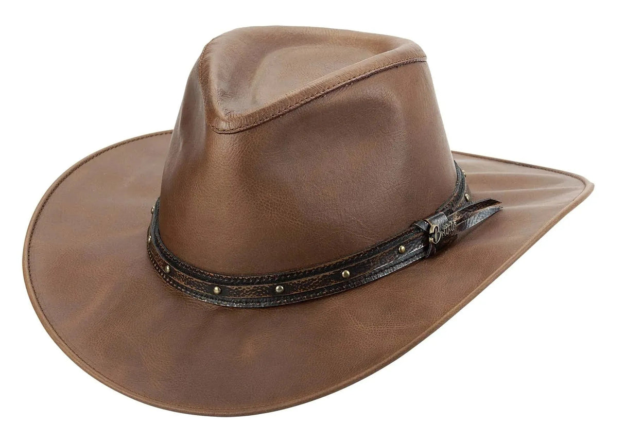 Bullhide Wayfarer - Sombrero de cuero para exteriores