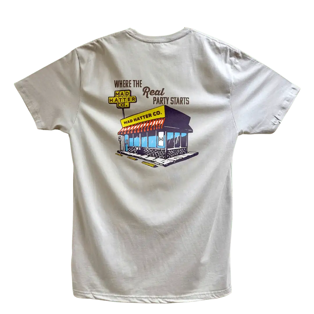Camiseta Donde Empieza la Verdadera Fiesta