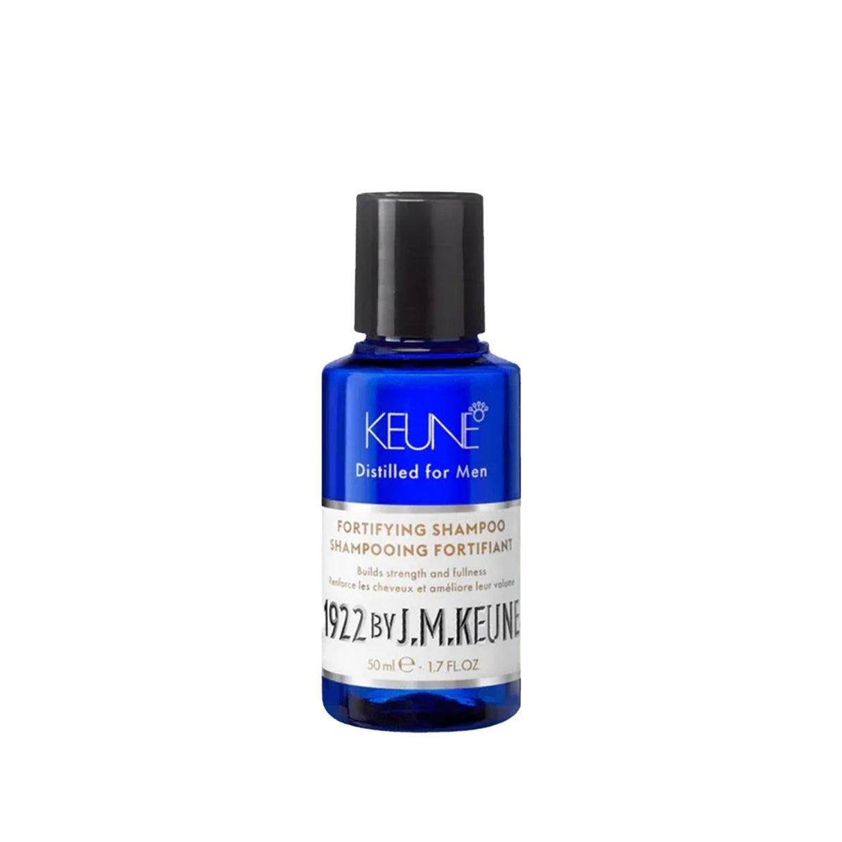 Keune Man 1922 Fortifying Shampoo - Strengthens & Nourishes Men's Hair, Travel-Sized 1.69 fl oz
