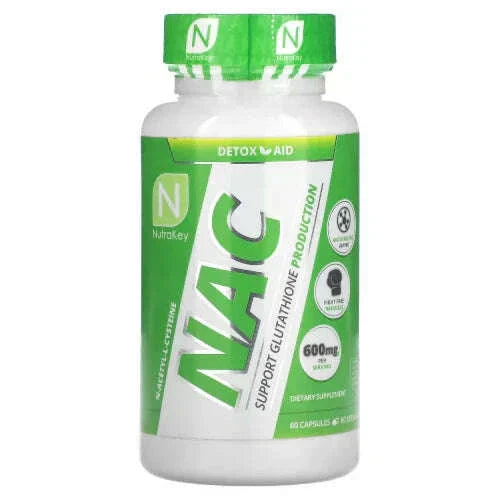 NutraKey NAC 600mg, 60 Cápsulas