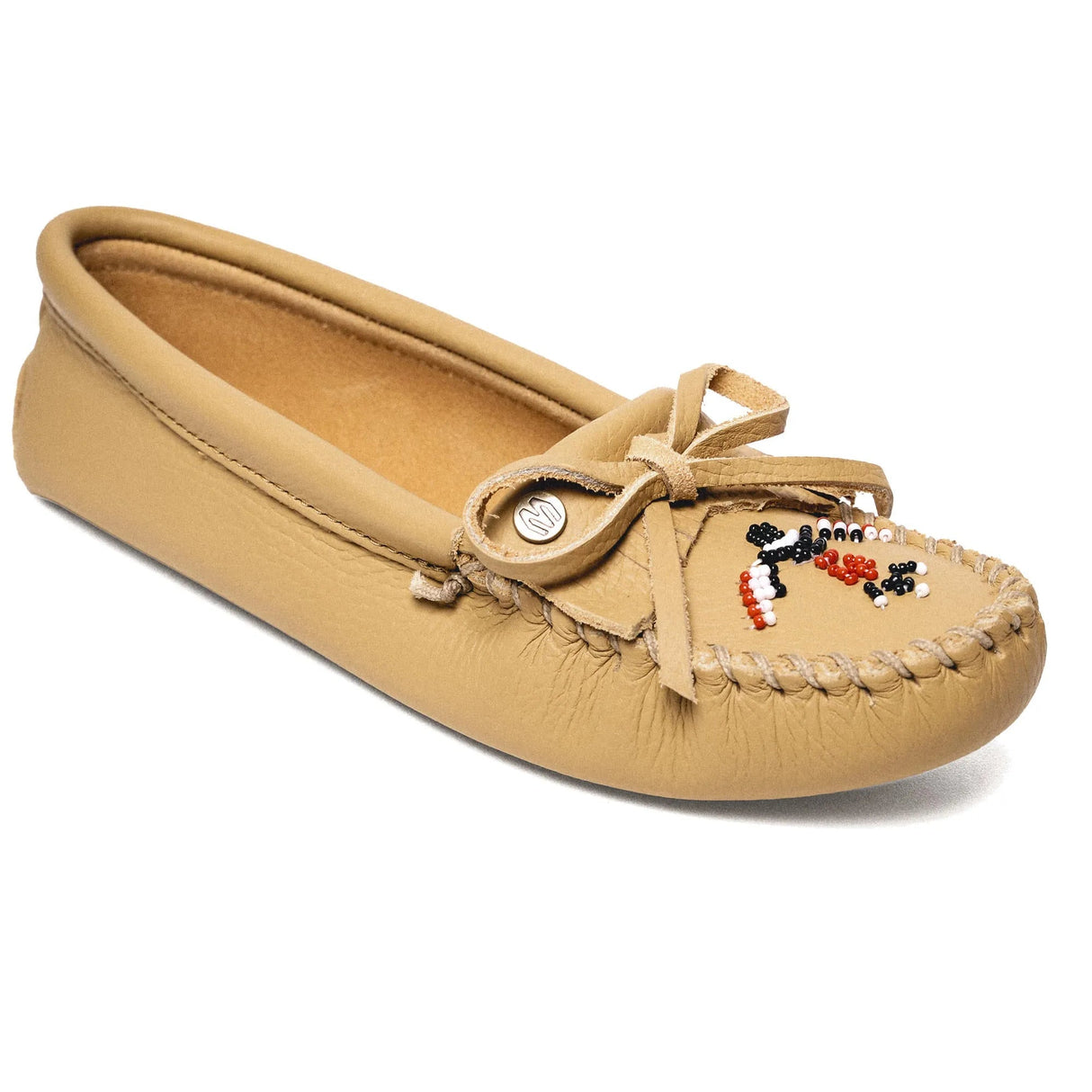 Mocasín de piel Minnetonka Thunderbird Animikii Softsole - Para mujer