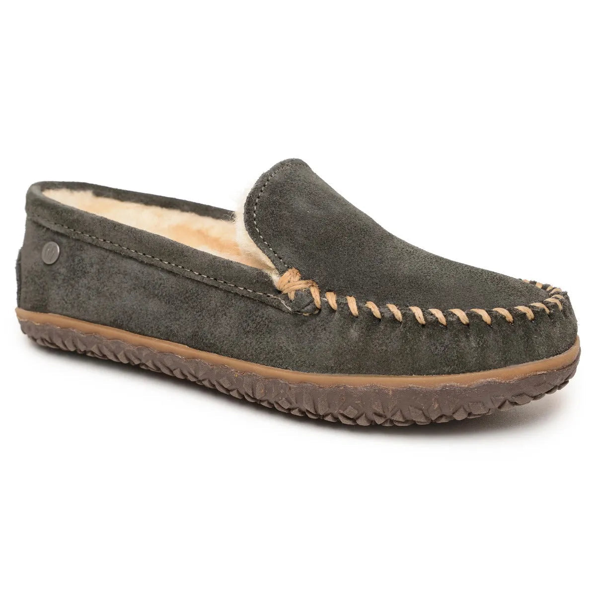 Minnetonka Pantuflas de Piel de Oveja Terese - Para Mujer