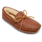 Pantuflas Minnetonka Moose de piel de oveja - Pantuflas para hombre