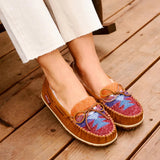 Minnetonka Tilia (patrón) - Pantuflas para mujer