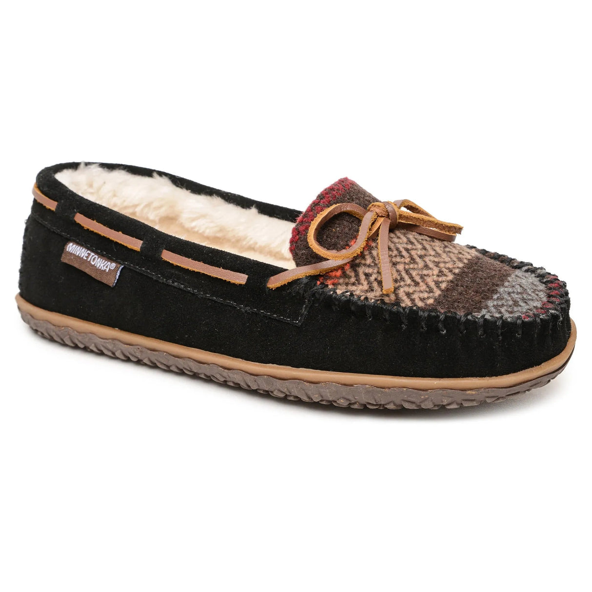 Minnetonka Tilia (patrón) - Pantuflas para mujer