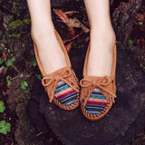 Mocasín de Ante Minnetonka Arizona Kilty - Mocasín para Mujer