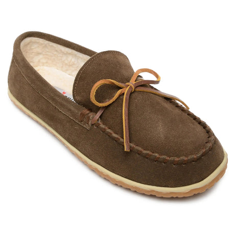 Pantuflas Minnetonka Tomm de ante para hombre