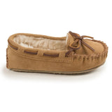 Minnetonka Cassie Suede - Pantufla para niños