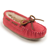 Minnetonka Cassie Suede - Pantufla para niños