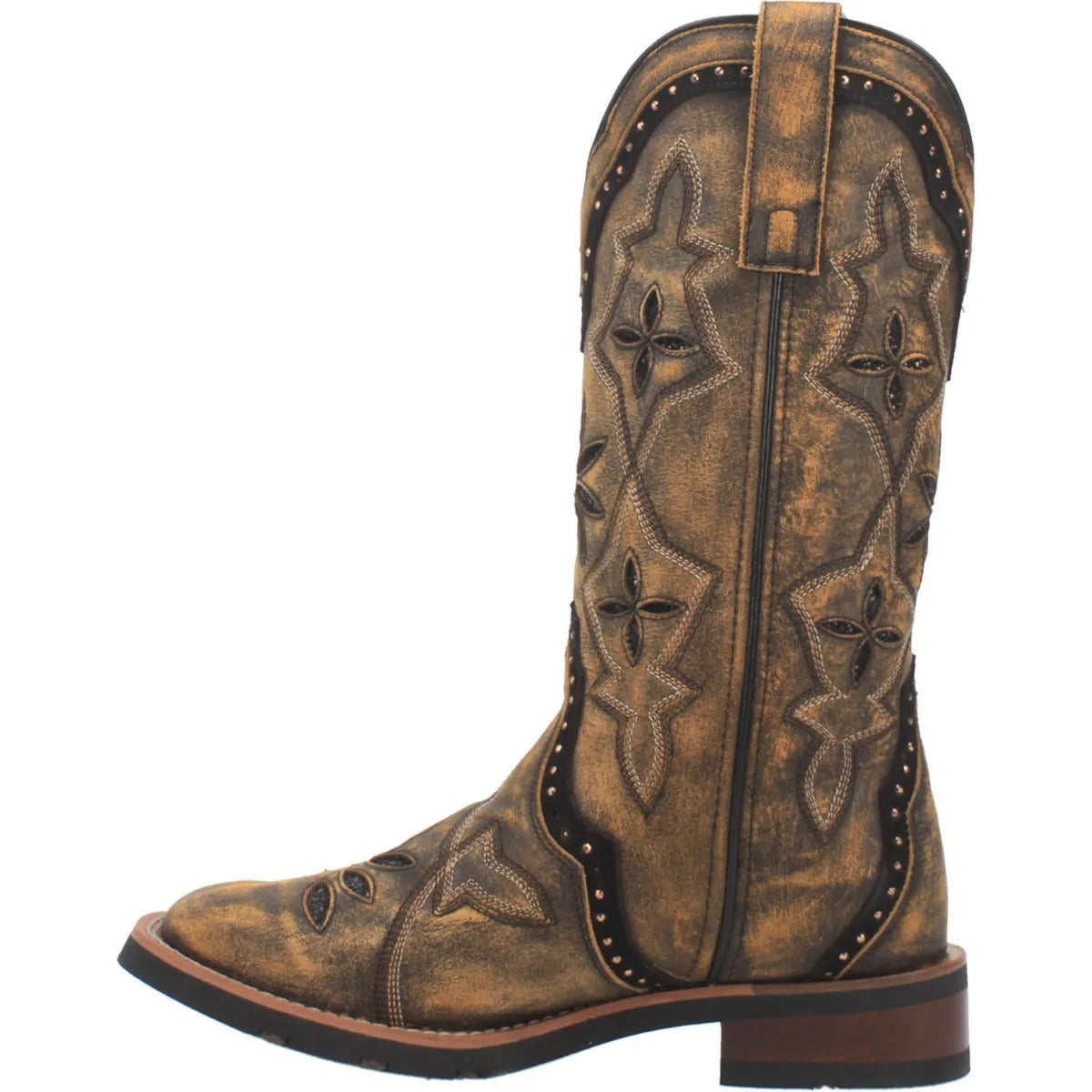 Laredo Bouquet - Botas vaqueras de cuero para mujer