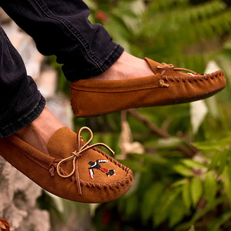 Minnetonka Thunderbird Animikii Softsole - Mocasín de Hombre