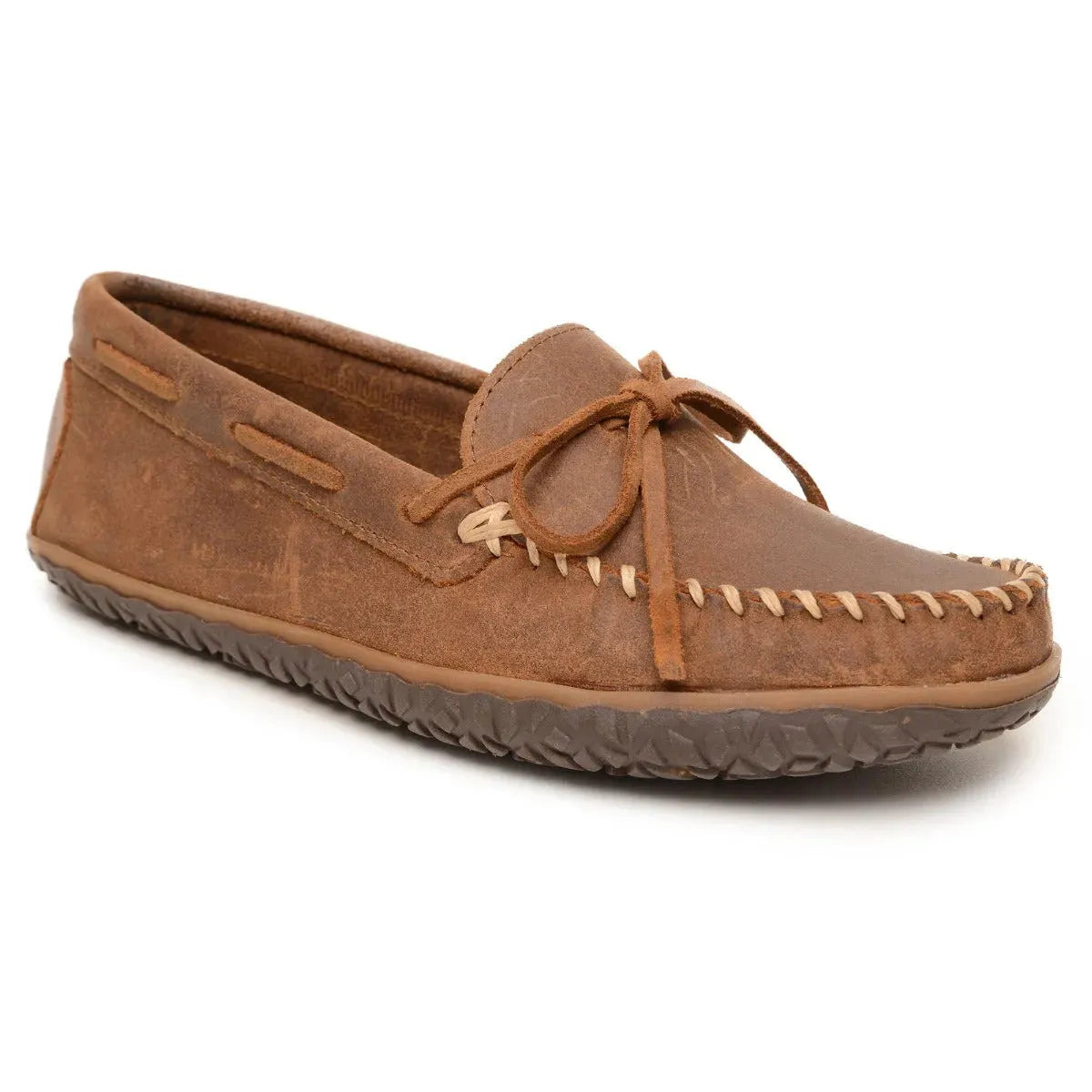 Minnetonka Tie Tread - Mocasines para hombre
