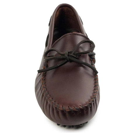 Minnetonka Classic Driver Cuero - Mocasín para hombre