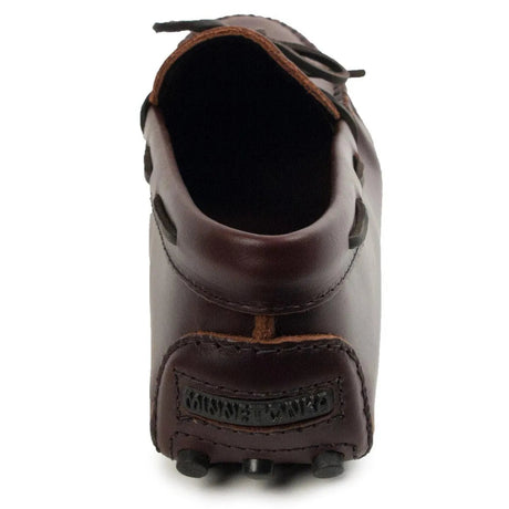 Minnetonka Classic Driver Cuero - Mocasín para hombre