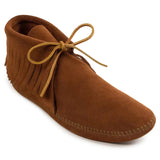 Minnetonka Classic Fringe Softsole Boot - Mens Boots