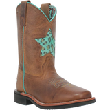 Botas vaqueras de cuero Dan Post Starr - Niños pequeños/grandes