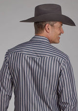 Roper 2113 Stripe (Negro) - Camisa Western de Hombre