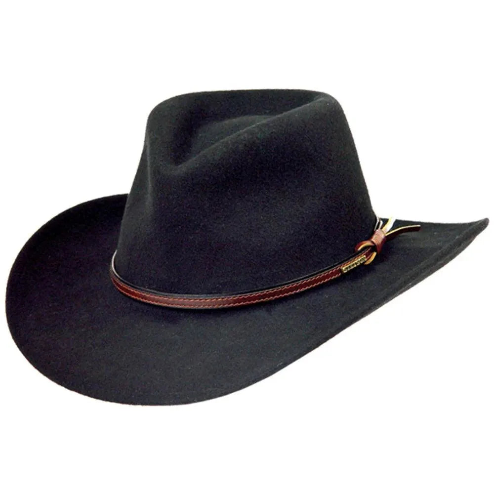 Stetson Bozeman - Sombrero Vaquero de Fieltro de Lana Suave