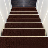 15 Alfombras Antideslizantes Interiores para Escaleras de Madera