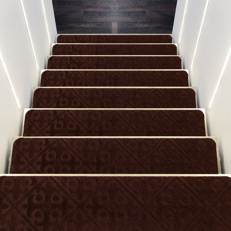 15 Alfombras Antideslizantes Interiores para Escaleras de Madera