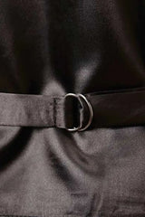 Roper Classic Suede Leather (Black) - Men's Vest (Closeout)