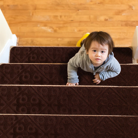 15 Alfombras Antideslizantes Interiores para Escaleras de Madera