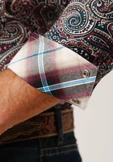 Camisa vaquera Roper 1664 Old Time Paisley (varios colores) - Hombre