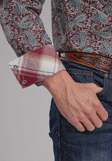 Roper 2154 Orchard Paisley (Multi) - Camisa Vaquera de Hombre