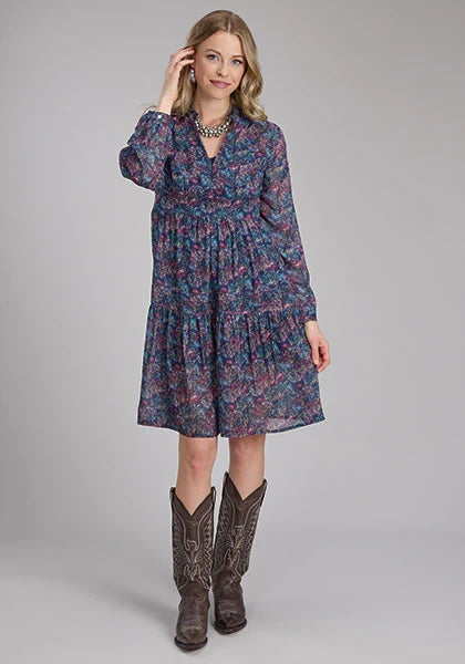 Roper 2136 Vestido Gem Floral (Multicolor) - Mujer