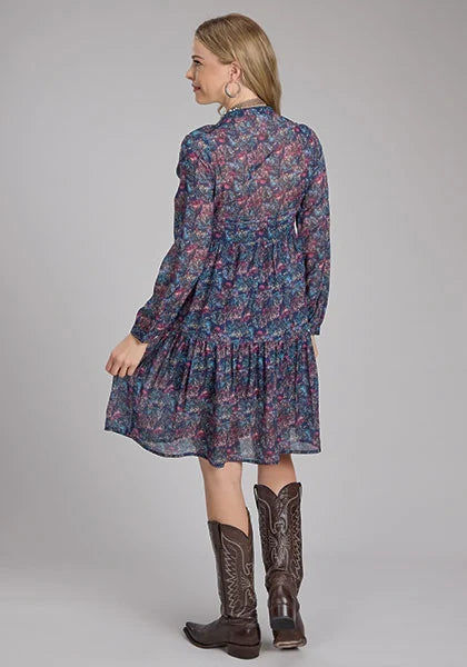 Roper 2136 Vestido Gem Floral (Multicolor) - Mujer