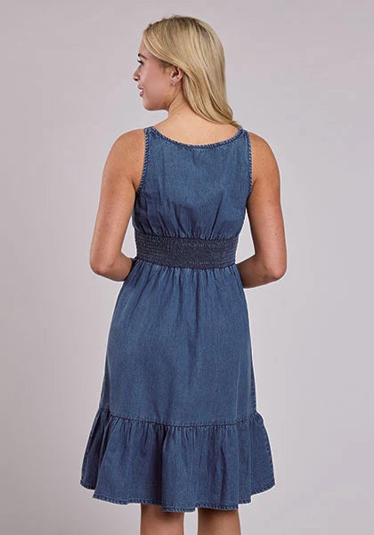 Roper 2632 Dark Denim (Azul) - Vestido de mujer