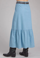 Roper 2337 Falda vaquera sólida (azul) - Para mujer