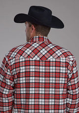 Roper 2205 Flannel (Red) - Men's Shirt Jacket