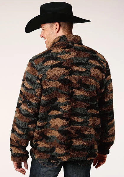 Roper 1352 Polar (Camo) - Suéter de felpa para hombre