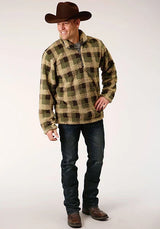 Roper 1352 Polar (Green) - Men's Fleece Pullover