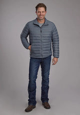 Chaqueta de nailon Roper 2165 Parachute (azul) - para hombre