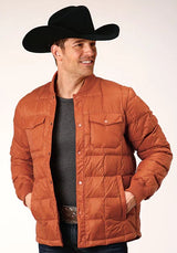 Chaqueta de nailon Roper 1304 Parachute (naranja) para hombre