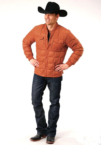 Chaqueta de nailon Roper 1304 Parachute (naranja) para hombre