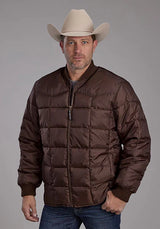 Chaqueta para hombre Roper 1473 Poly Filled (marrón oscuro)