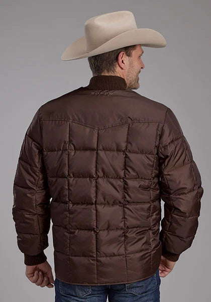 Chaqueta para hombre Roper 1473 Poly Filled (marrón oscuro)