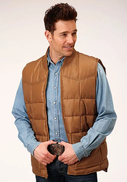 Chaleco de hombre Roper 1473 Poly Filled (Sillín)